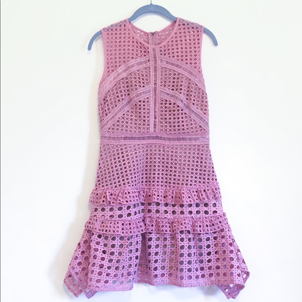 Self-Portrait Pink Dress